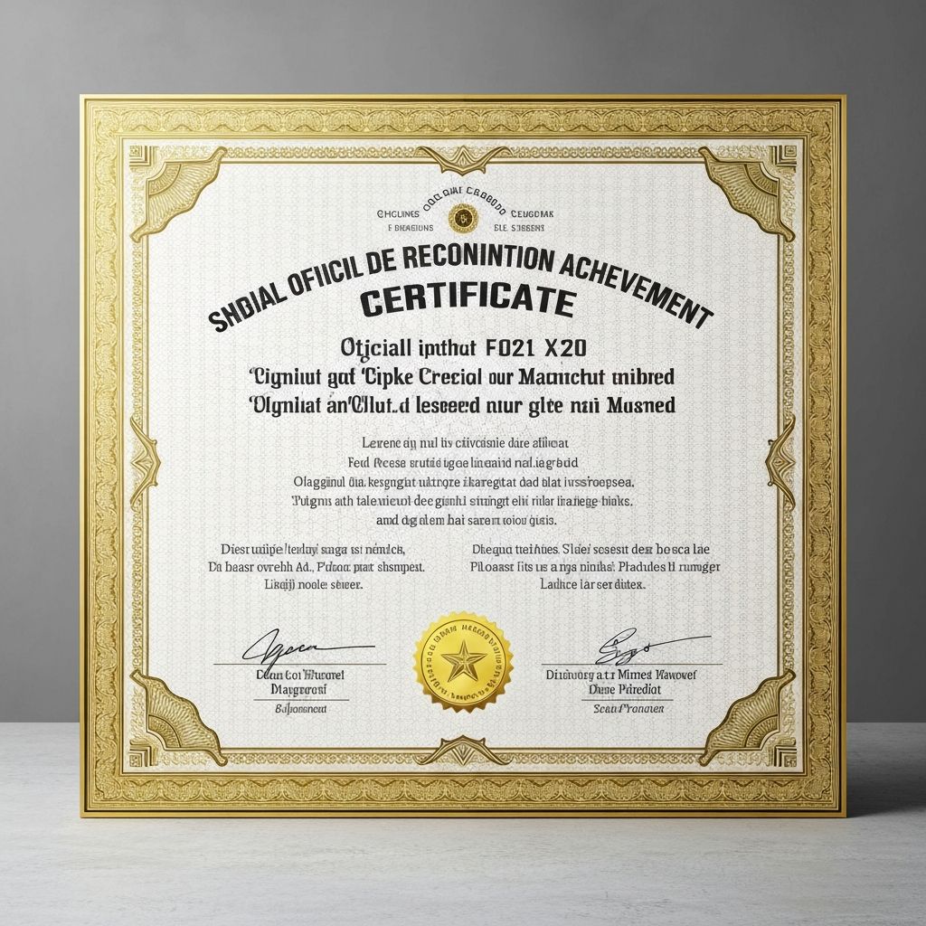GM Lion Shankar Lal Gihara Certificate